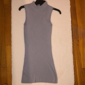 Light purple sleeveless , body con dress, Medium